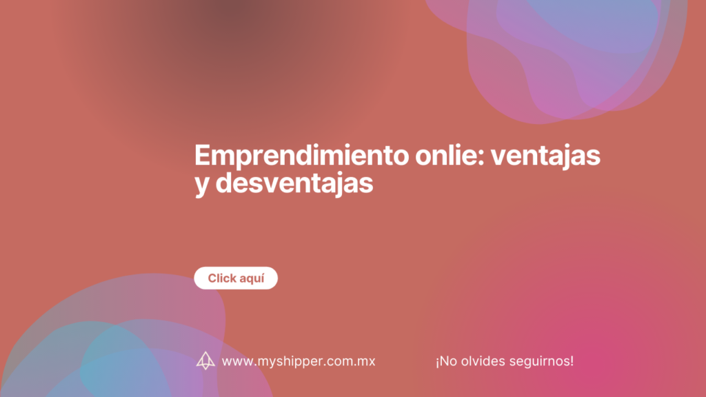 Emprendimiento onlie ventajas y desventajas - Portada