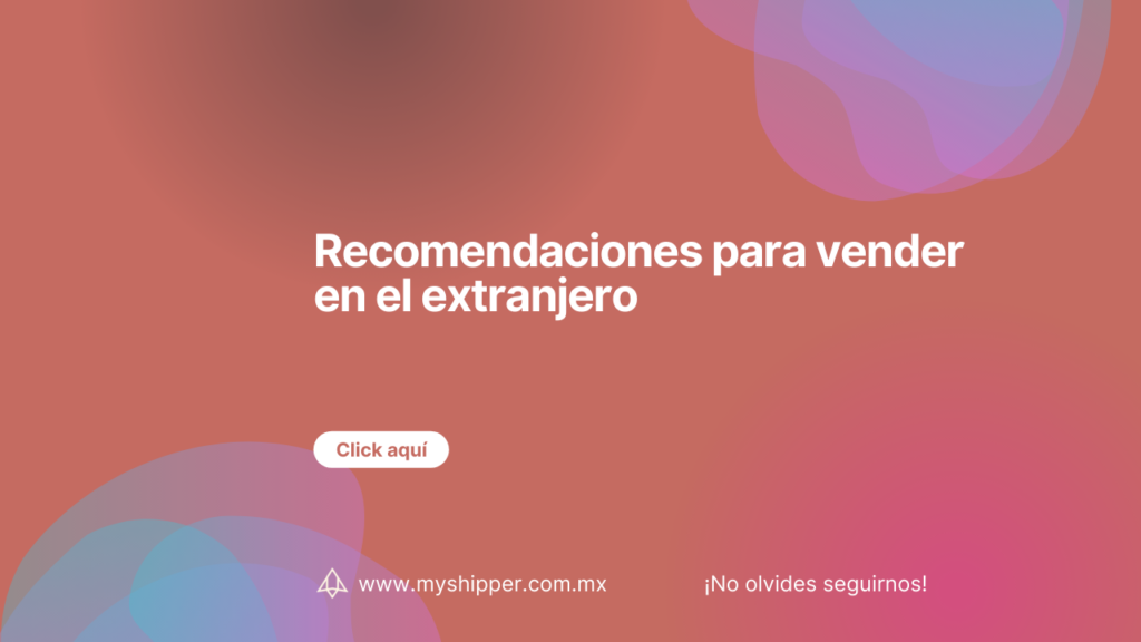 Recomendaciones para vender en el extranjero - Portada